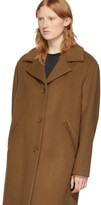 Thumbnail for your product : McQ Brown Wool Casual Welt Coat