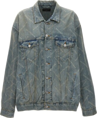 ジャケット・アウター balenciaga mirror logo denim Jacket balenciaga mirror logo denim Jacket