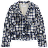 Gerard Darel Ralph Check Tweed Jacket, Blue/Multi