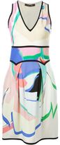 Thumbnail for your product : Roberto Cavalli printed v-neck dress