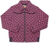 Thumbnail for your product : Gucci Gg Multicolor Canvas Bomber Jacket