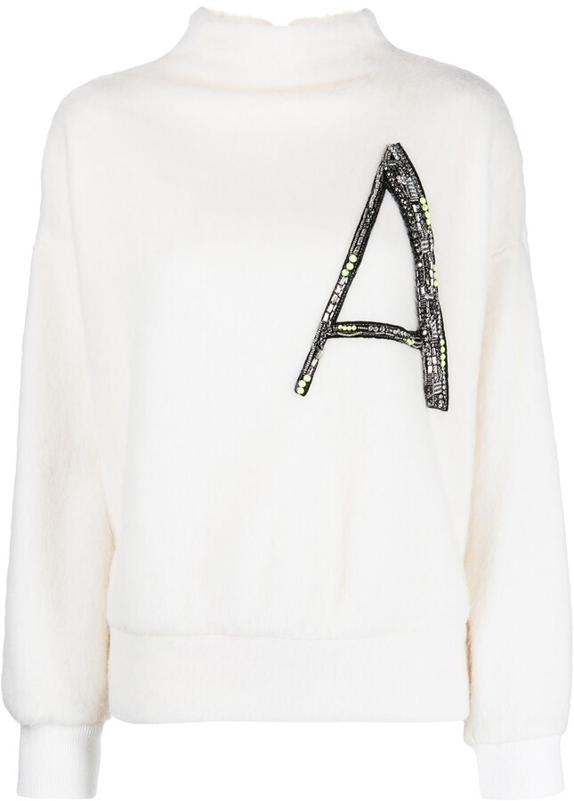 Letter Sweater | Shop the world's largest collection of fashion 