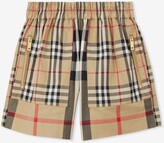 Thumbnail for your product : Burberry Childrens Patchwork Check Cotton Shorts Size: 10Y