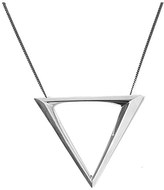 Thumbnail for your product : Hannah Martin London Shamans triangle simple pendant necklace - for Men