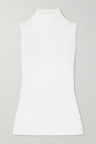 Thumbnail for your product : REMAIN Birger Christensen Mantova Ribbed Cotton-blend Turtleneck Top