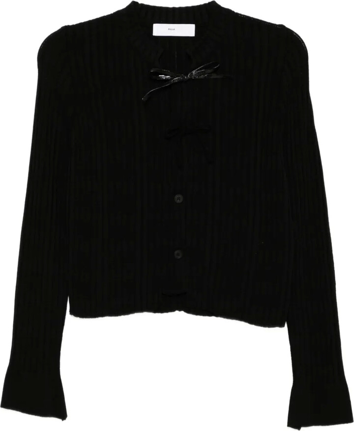 Toga Ribbed Knit Cardigan