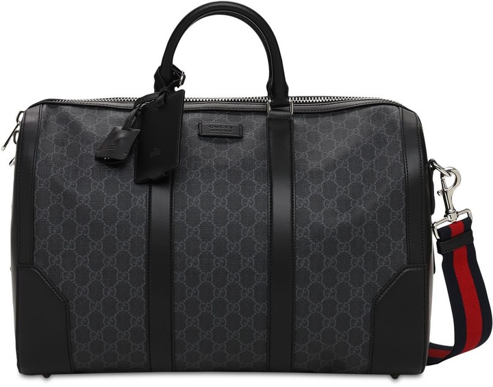 Savoy GG Supreme canvas carry-on suitcase | Gucci