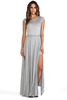Thumbnail for your product : Heather Cross Back Maxi Dress
