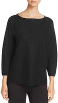 Thumbnail for your product : Eileen Fisher Drop Shoulder Wool Sweater