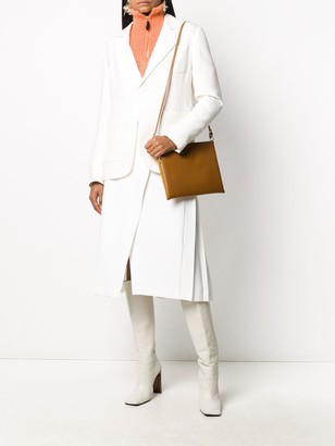 Marni Two-Tone Leather Shoulder Bag