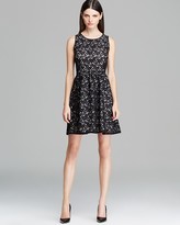 Thumbnail for your product : Karen Kane Emma Contrast Lace Dress