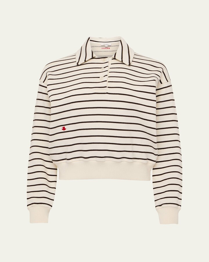 J.W.Anderson Stripe Polo Sweatshirt