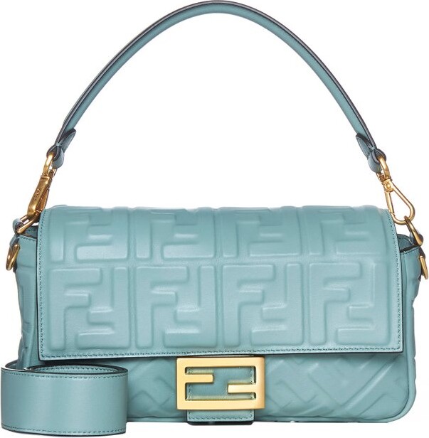 Fendi Blue Leather Handbags | ShopStyle