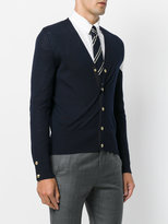 Thumbnail for your product : Moncler Gamme Bleu logo plaque knitted cardigan