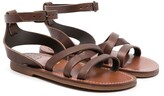Thumbnail for your product : Pépé Leather Multi-Strap Sandals