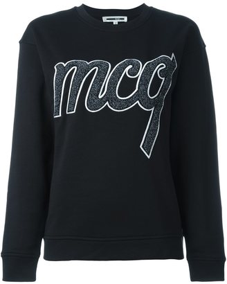 McQ carpet logo sweatshirt