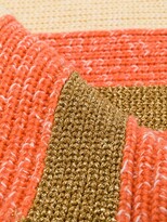 Thumbnail for your product : Cashmere In Love Oversized Striped Scarf