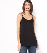 Thumbnail for your product : La Redoute R essentiel Vest Top with Shoestring Straps and V-Neckline