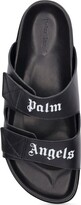 Thumbnail for your product : Palm Angels 20mm Faux leather slide sandals