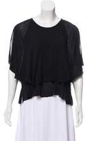 Thumbnail for your product : IRO Ruffled Short Sleeve Top