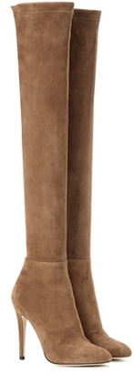 Jimmy Choo Turner 110 Suede Over-the-knee Boots