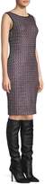 Thumbnail for your product : St. John Painterly Tweed Sheath Dress