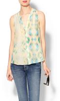 Thumbnail for your product : Rory Beca Exclusive Story Yolk Printed Silk Top
