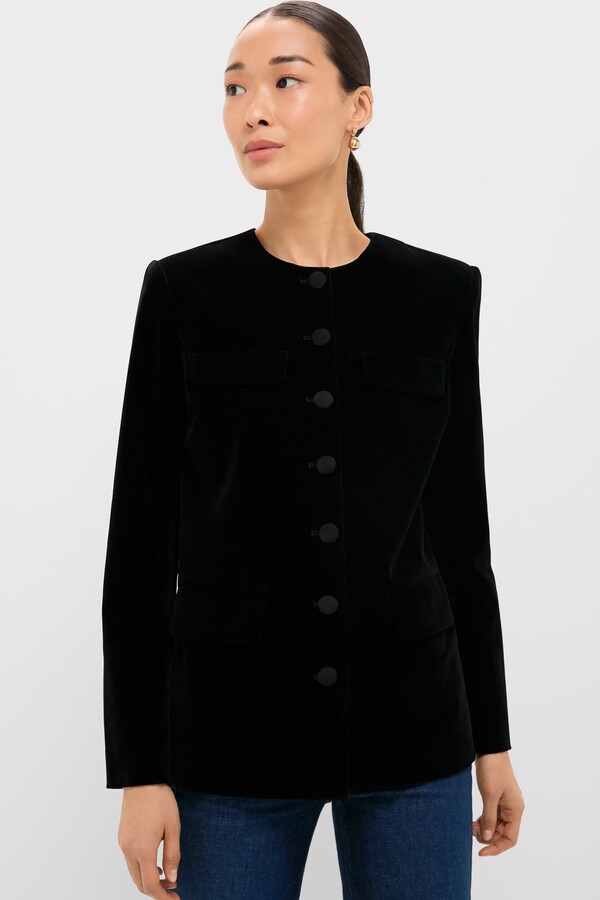 Pomander Place Black Velvet Jennings Jacket
