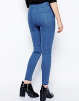 Thumbnail for your product : Just Female Pag Blue Skinny Jeans