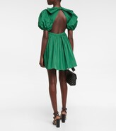 Thumbnail for your product : RED Valentino Puff-sleeve taffeta minidress