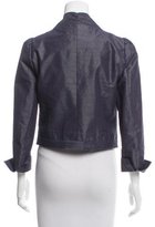 Thumbnail for your product : Robert Rodriguez Collarless Button-Up Jacket