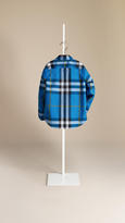 Thumbnail for your product : Burberry Check Button-Down Cotton Shirt