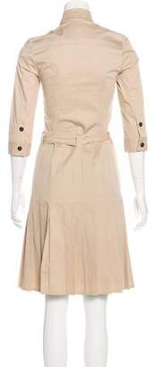 Burberry Pleated Trench Coat