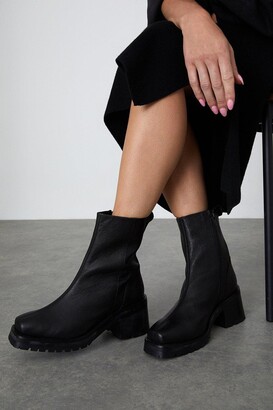 Soft Leather Ankle Boots | Shop the world's largest collection of fashion |  ShopStyle UK
