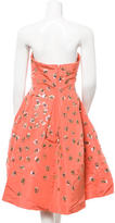 Thumbnail for your product : Oscar de la Renta Embellished Dress w/ Tags