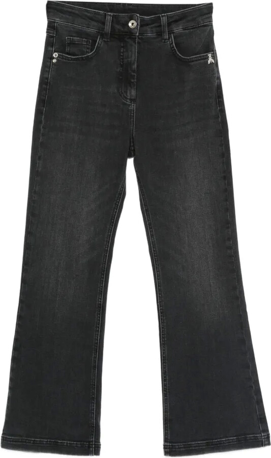 Patrizia Pepe Cotton Flared Denim Jeans