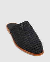 Thumbnail for your product : Urge Women's Black Slides - Lainey - Size One Size, 40 at The Iconic