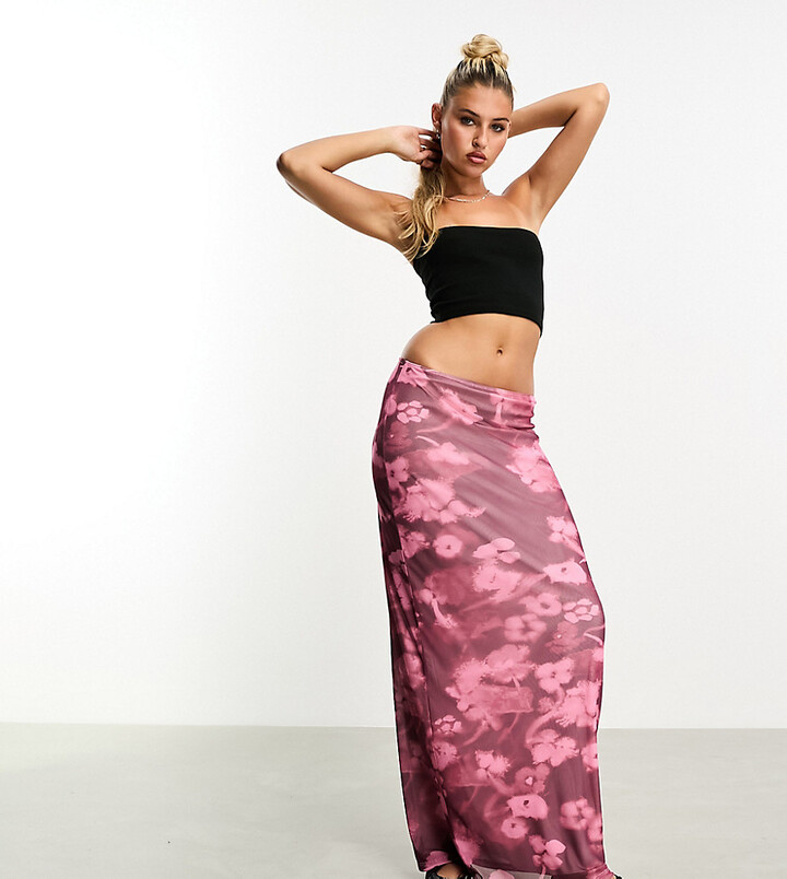 Utility Skirt Camo Mini Skirt Pink Camo Denim Skirt The Camo Long