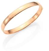 Thumbnail for your product : Roberto Coin 18K Rose Gold Bangle Bracelet
