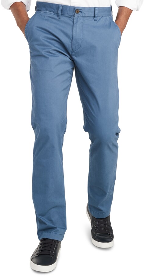 Tommy Hilfiger Men's Th Flex Stretch Custom-Fit Chino Pant, Created for  Macy's - ShopStyle