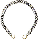 Thumbnail for your product : Marla Aaron Heavy Curb Chain with Yellow Gold Loops Bracelet