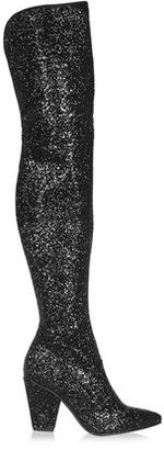 Topshop BANGING Sequin Over The Knee Boots