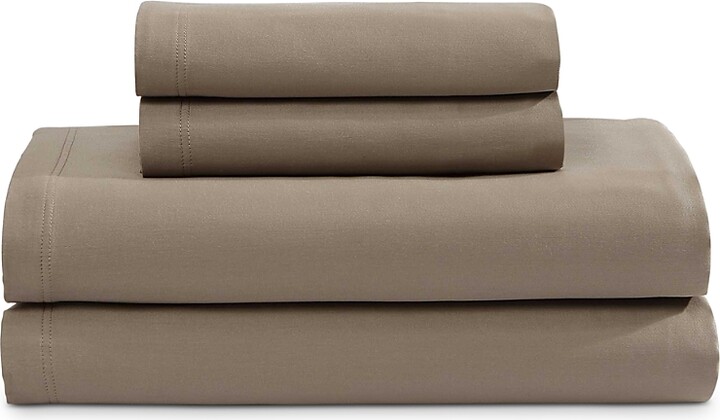 Calvin Klein Earth Cotton Sateen Sheet Set, Queen