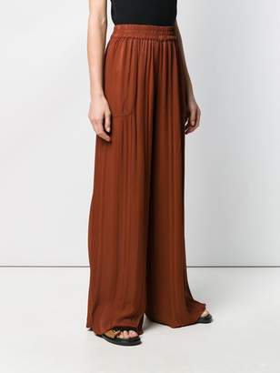 Raquel Allegra high waisted palazzo trousers