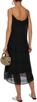Thumbnail for your product : The Row Tanya Plisse-georgette Midi Slip Dress