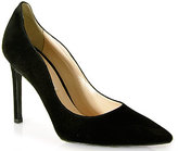 Thumbnail for your product : Roberto Festa 10005 - Suede Wavy Tapered Pumps in Black