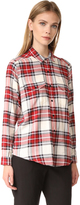 Thumbnail for your product : The Kooples Plaid Blouse