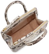 Thumbnail for your product : Nancy Gonzalez Mini Nix Python Top Handle Bag