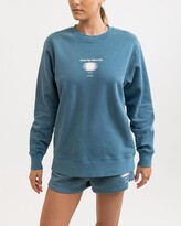 Thumbnail for your product : rhythm Women's Blue Sweats - Suns Up Crew