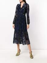 Thumbnail for your product : Saloni floral long-sleeved dress